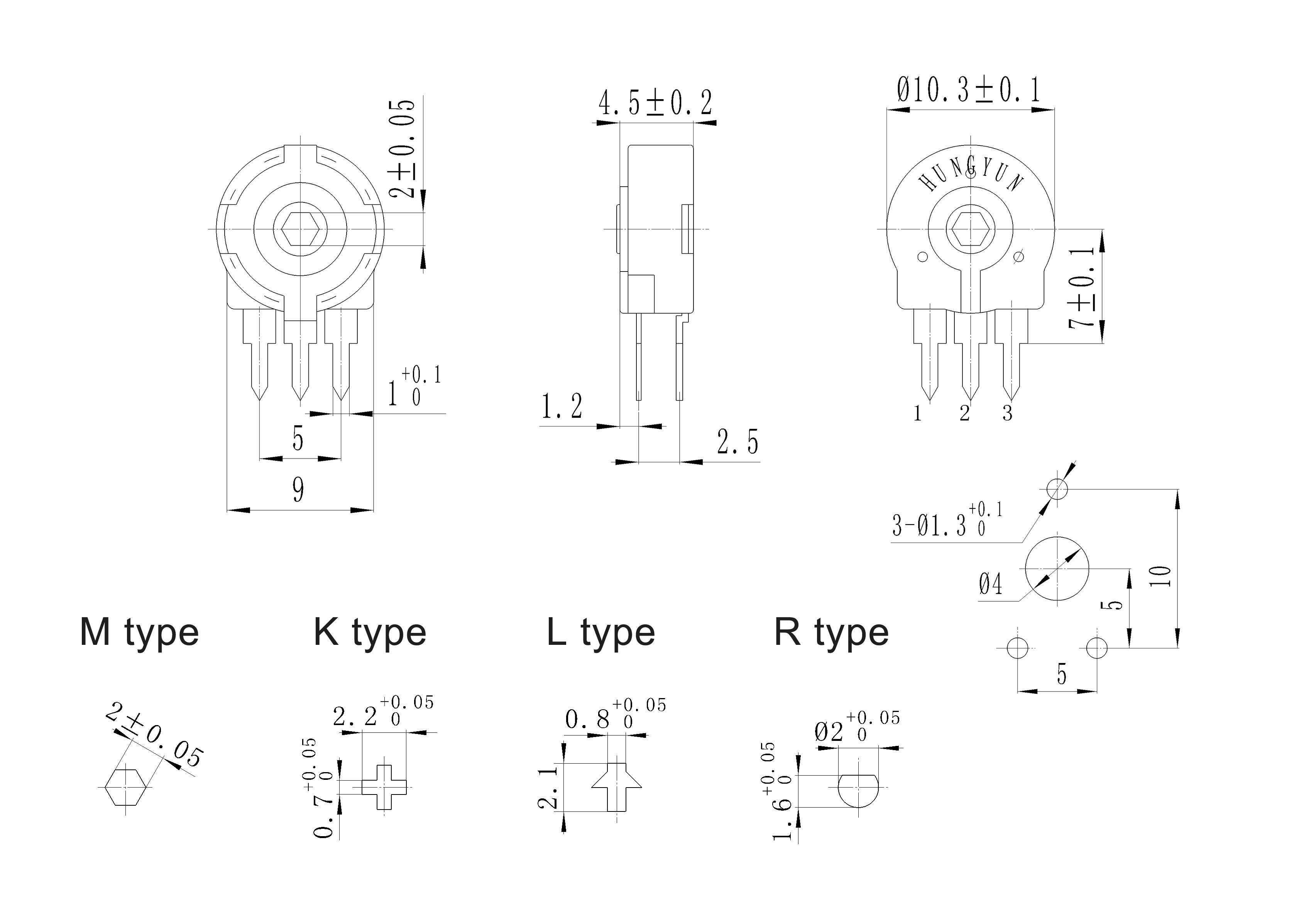 西班牙电位器Spanish potentiometer